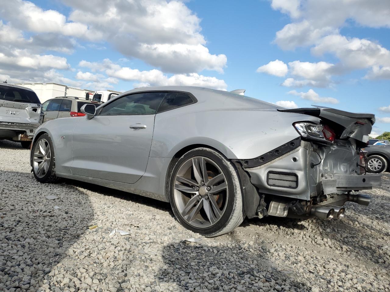 2017 Chevrolet Camaro VIN 1G1FB1RS5H0176450 Copart auction photo, rear end damage thumbnail 2