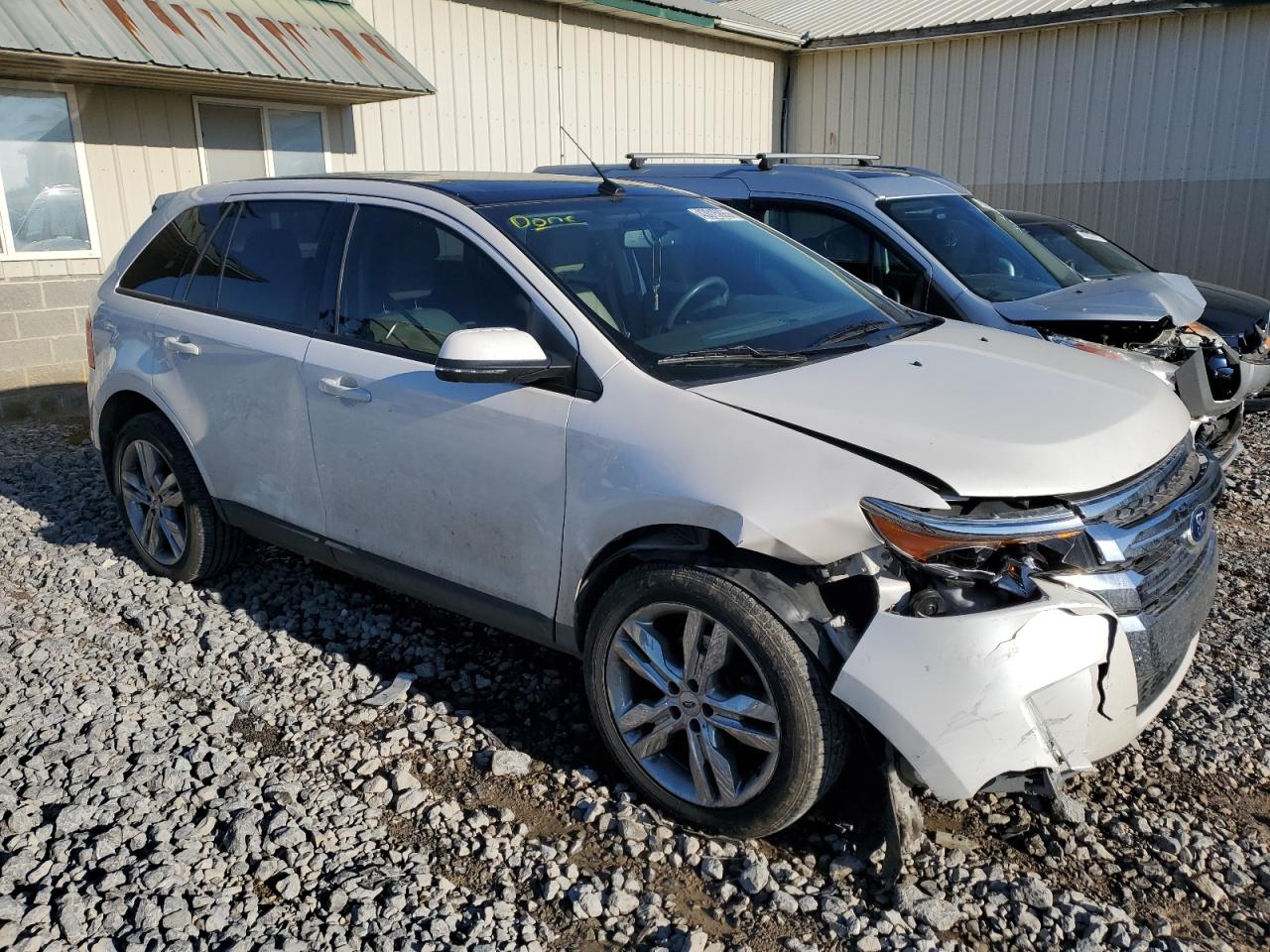2014 Ford Edge VIN 2FMDK3JC3EBB35075 Copart auction photo, front end damage thumbnail 4
