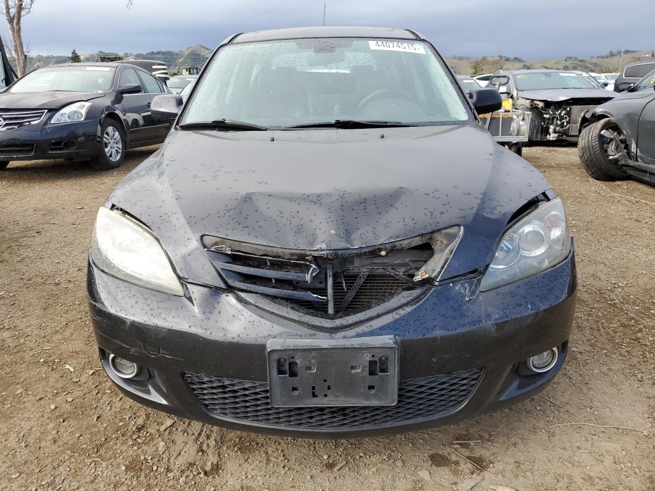 2006 Mazda 3 VIN JM1BK143X61537832 Copart auction photo, front end / rear end damage thumbnail 5
