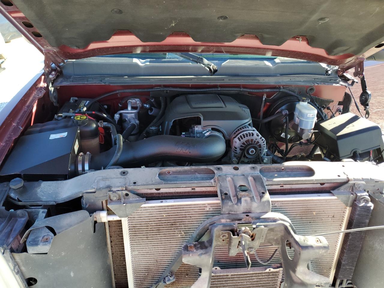 2013 Chevrolet Silverado VIN 1GCRCSE07DZ161935 Copart auction photo, front end damage thumbnail 11