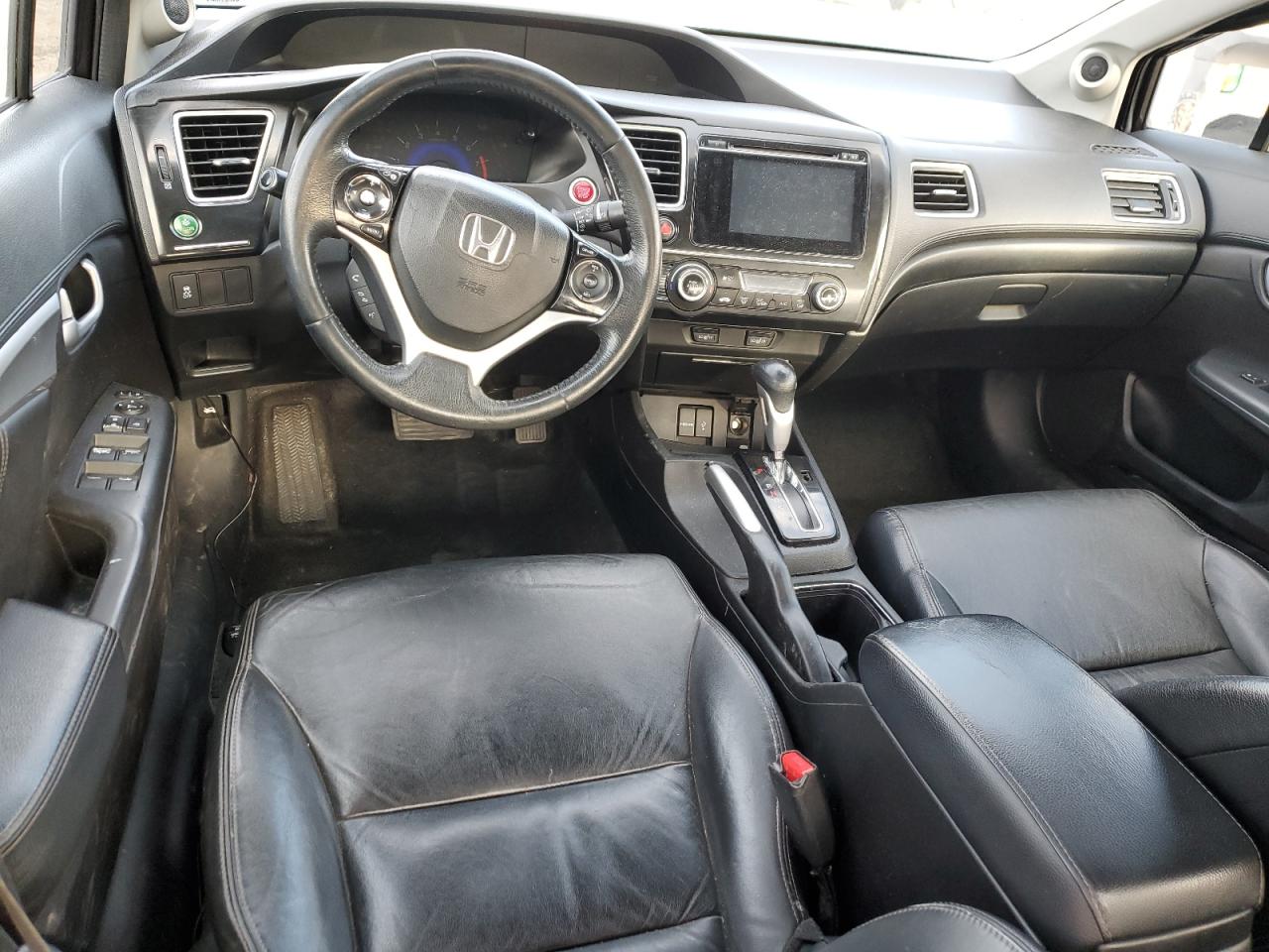 2014 Honda Civic VIN 2HGFB2F95EH515537 Copart auction photo, front end / rear end damage thumbnail 8