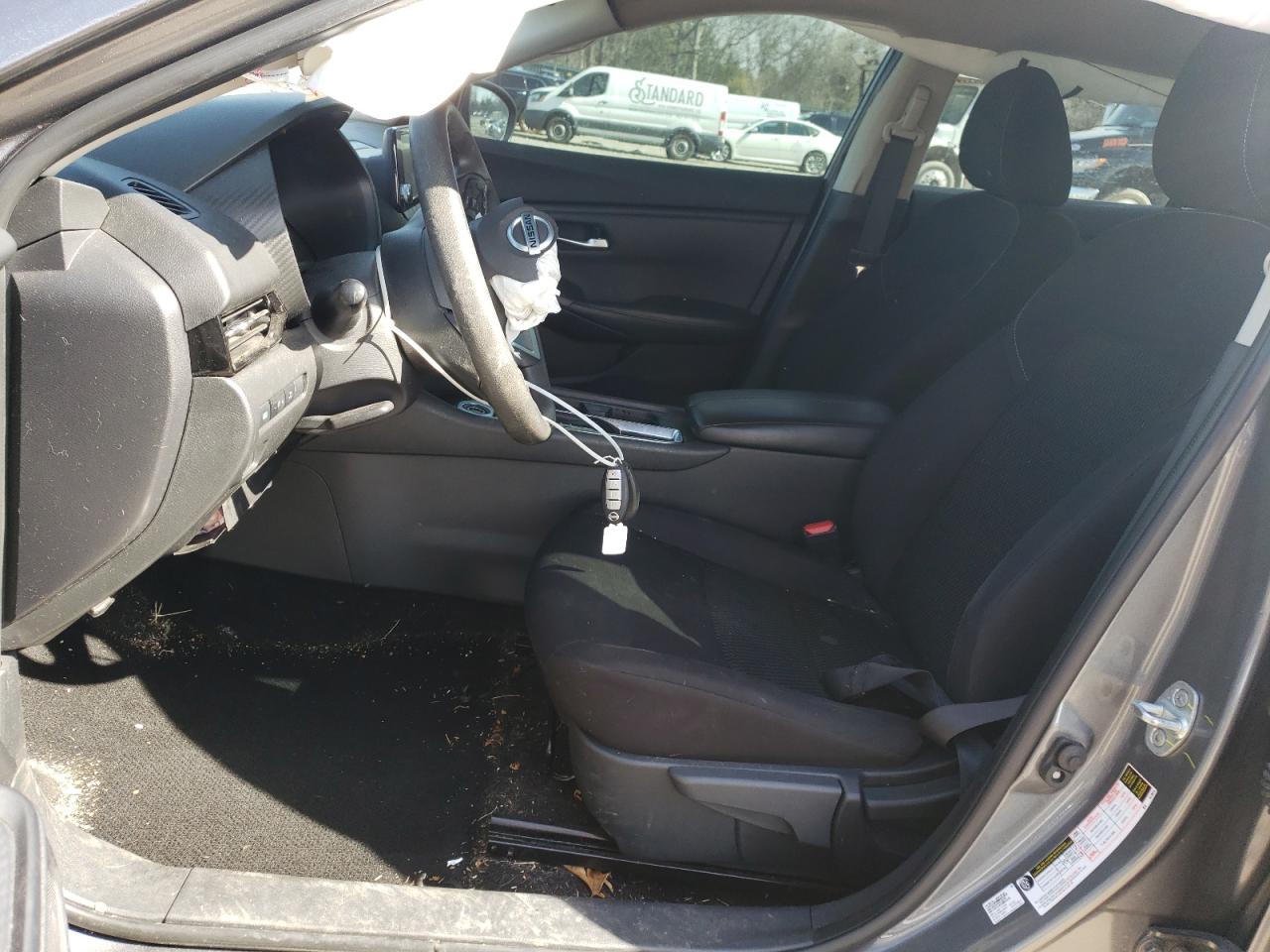 2020 Nissan Sentra VIN 3N1AB8BV6LY274483 Copart auction photo, front end damage thumbnail 7