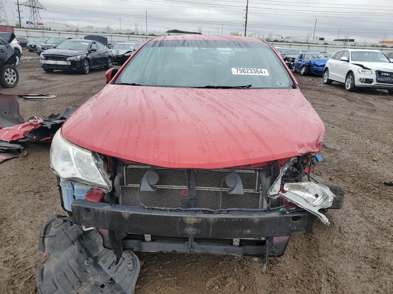 2014 Toyota Camry VIN 4T1BD1FK9EU109676 Copart auction photo, front end / side damage thumbnail 5