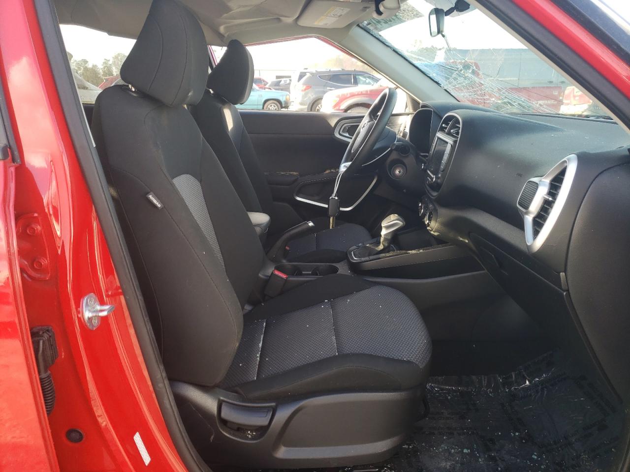 2022 KIA Soul VIN KNDJ23AU6N7170363 Copart auction photo, top/roof damage thumbnail 7