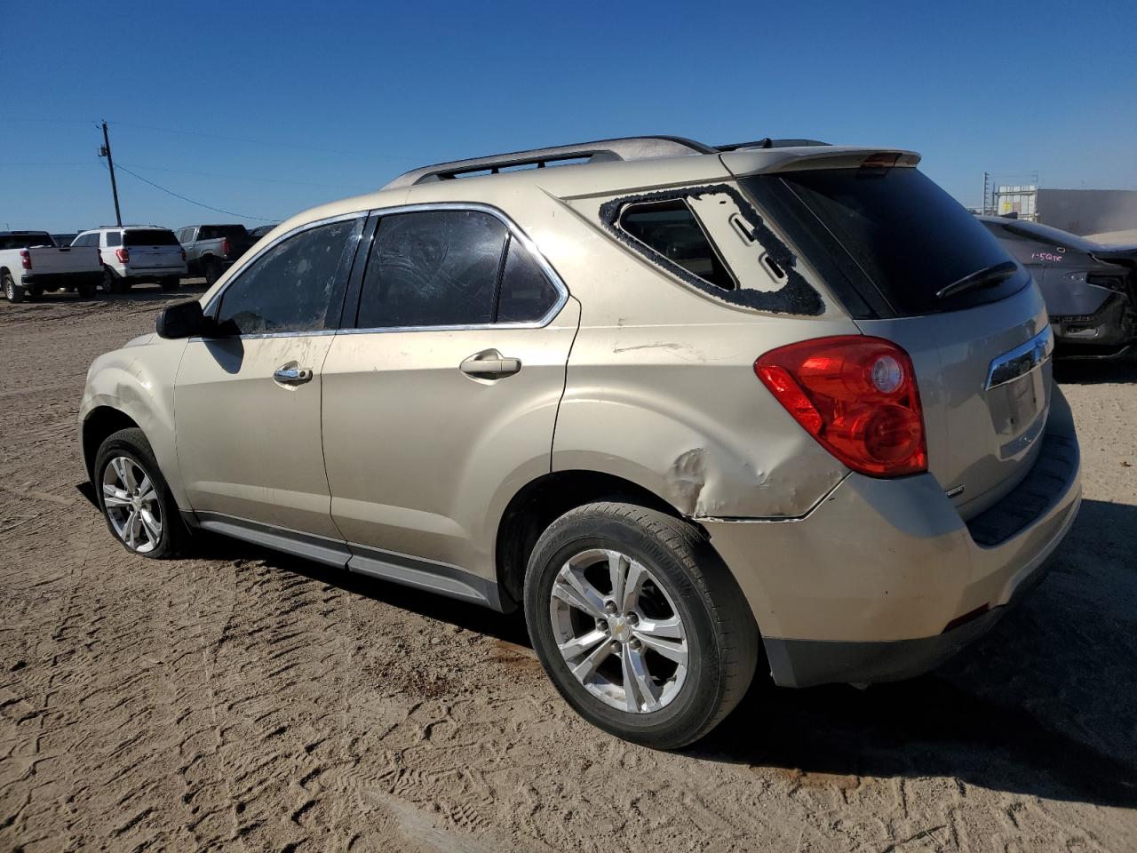 2012 Chevrolet Equinox VIN 2GNALDEK7C6132947 Copart auction photo, side / normal wear damage thumbnail 2