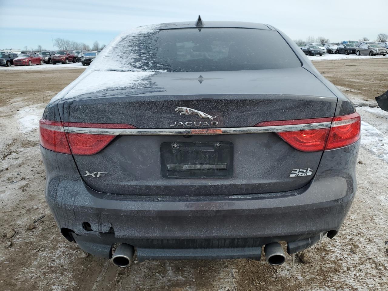 2017 Jaguar XF VIN SAJBK4BVXHCY40656 Copart auction photo, front end / side damage thumbnail 6