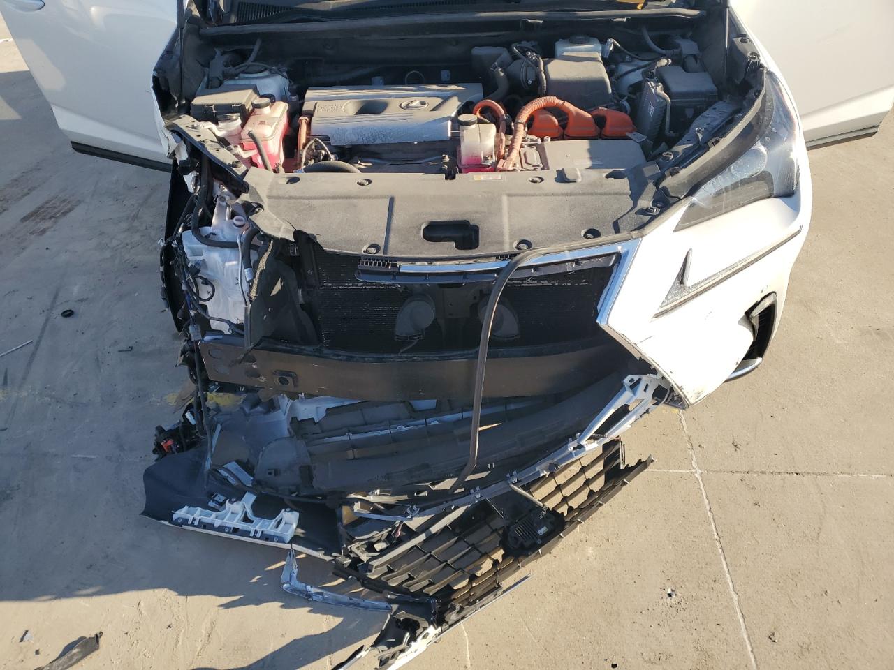 2020 Lexus NX VIN JTJGJRDZ4L5004436 Copart auction photo, front end damage thumbnail 12