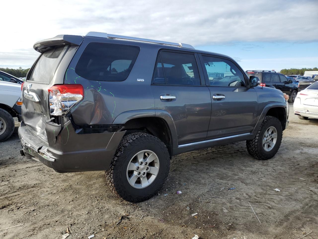 2010 Toyota 4Runner VIN JTEBU5JR3A5011940 Copart auction photo, rear end damage thumbnail 3