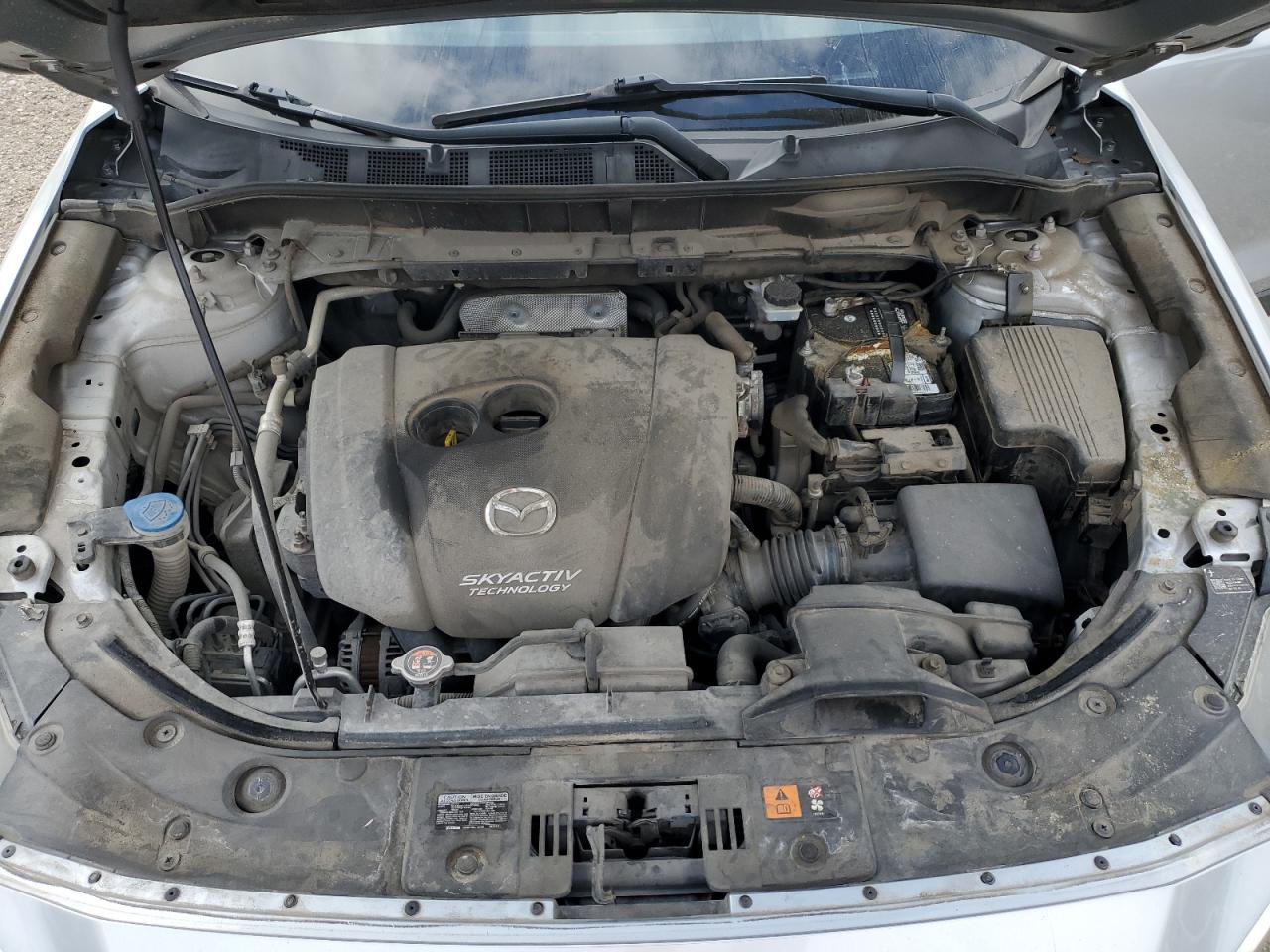 2018 Mazda CX-5 VIN JM3KFADM8J0330780 Copart auction photo, front end / side damage thumbnail 11