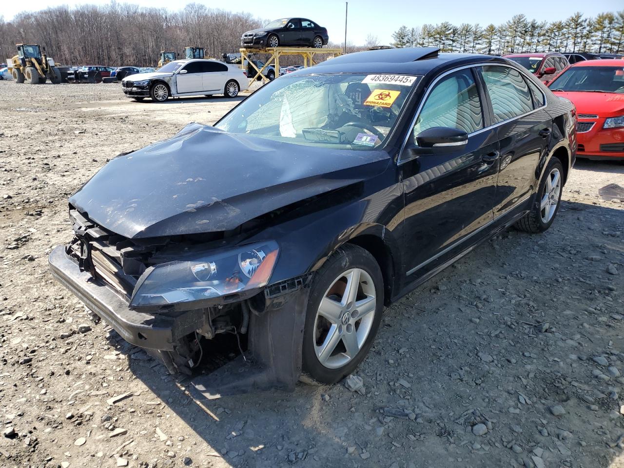 2014 Volkswagen Passat VIN 1VWBN7A36EC094271 - Copart auction photo