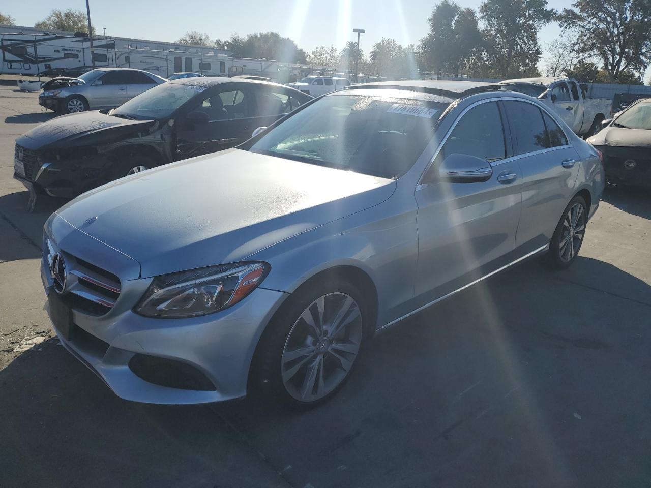 2015 Mercedes-Benz C-klasse VIN 55SWF4KB9FU008234