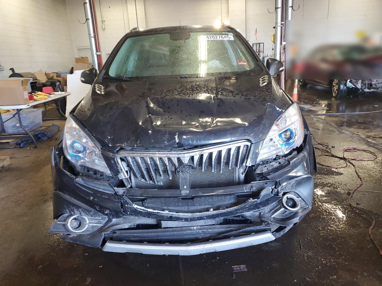 2016 Buick Encore VIN KL4CJFSB8GB527031 Copart auction photo, front end damage thumbnail 5