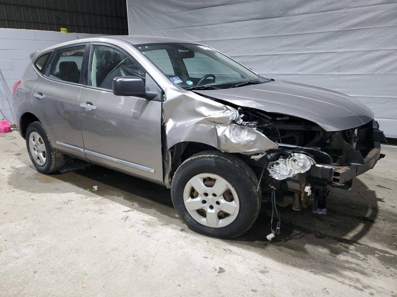 2011 Nissan Rogue VIN JN8AS5MT5BW170214 Copart auction photo, front end damage thumbnail 4