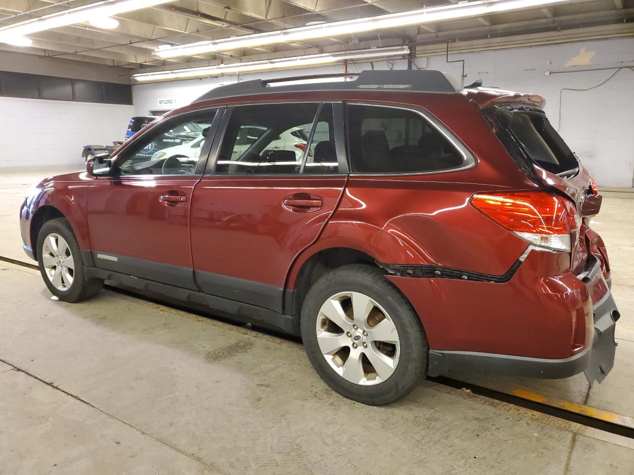 2012 Subaru Outback VIN 4S4BRCLC5C3242285 Copart auction photo, rear end / side damage thumbnail 2