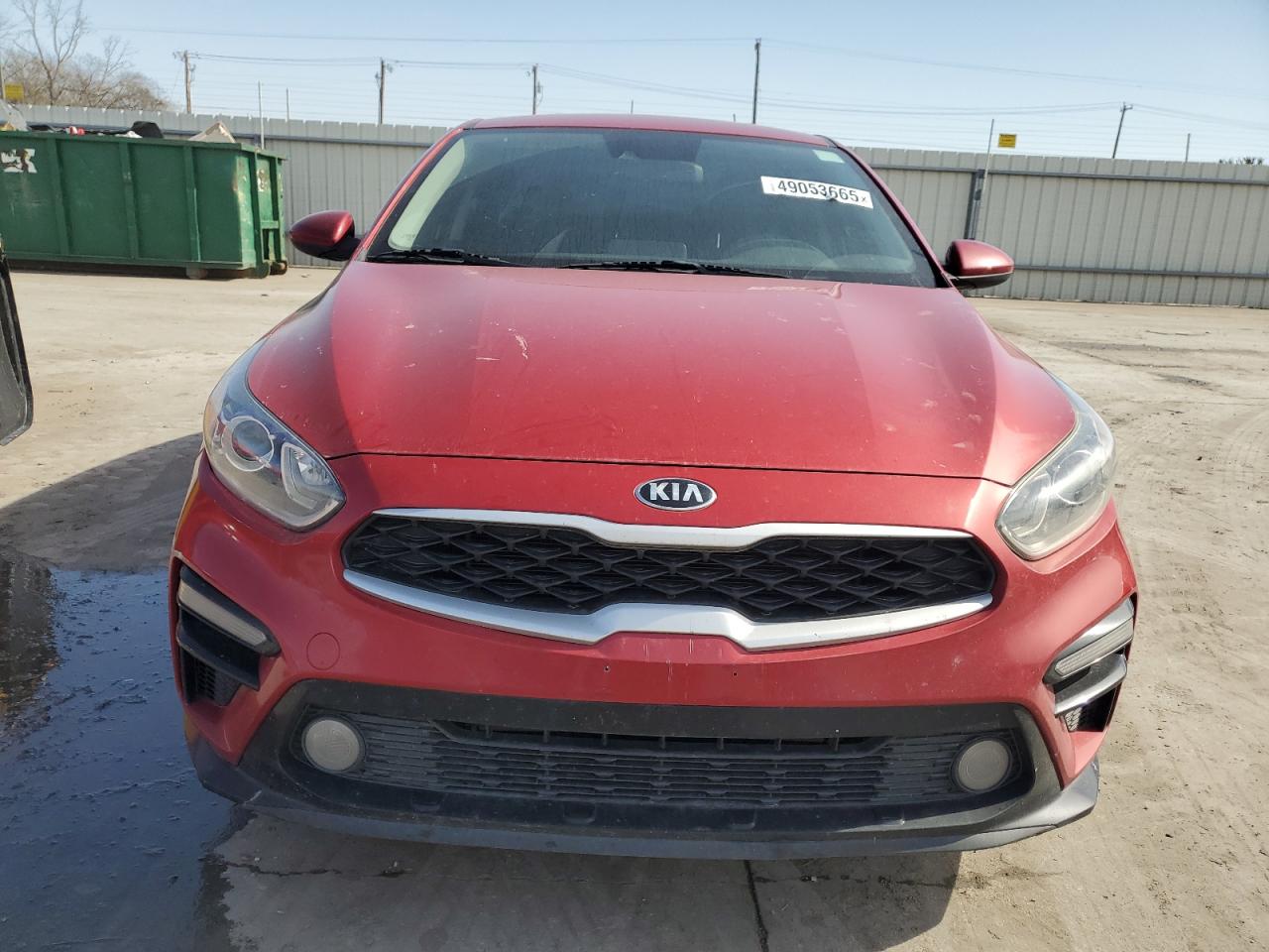 2019 KIA Forte VIN 3KPF24AD8KE009990 Copart auction photo, rear end / hail damage thumbnail 5