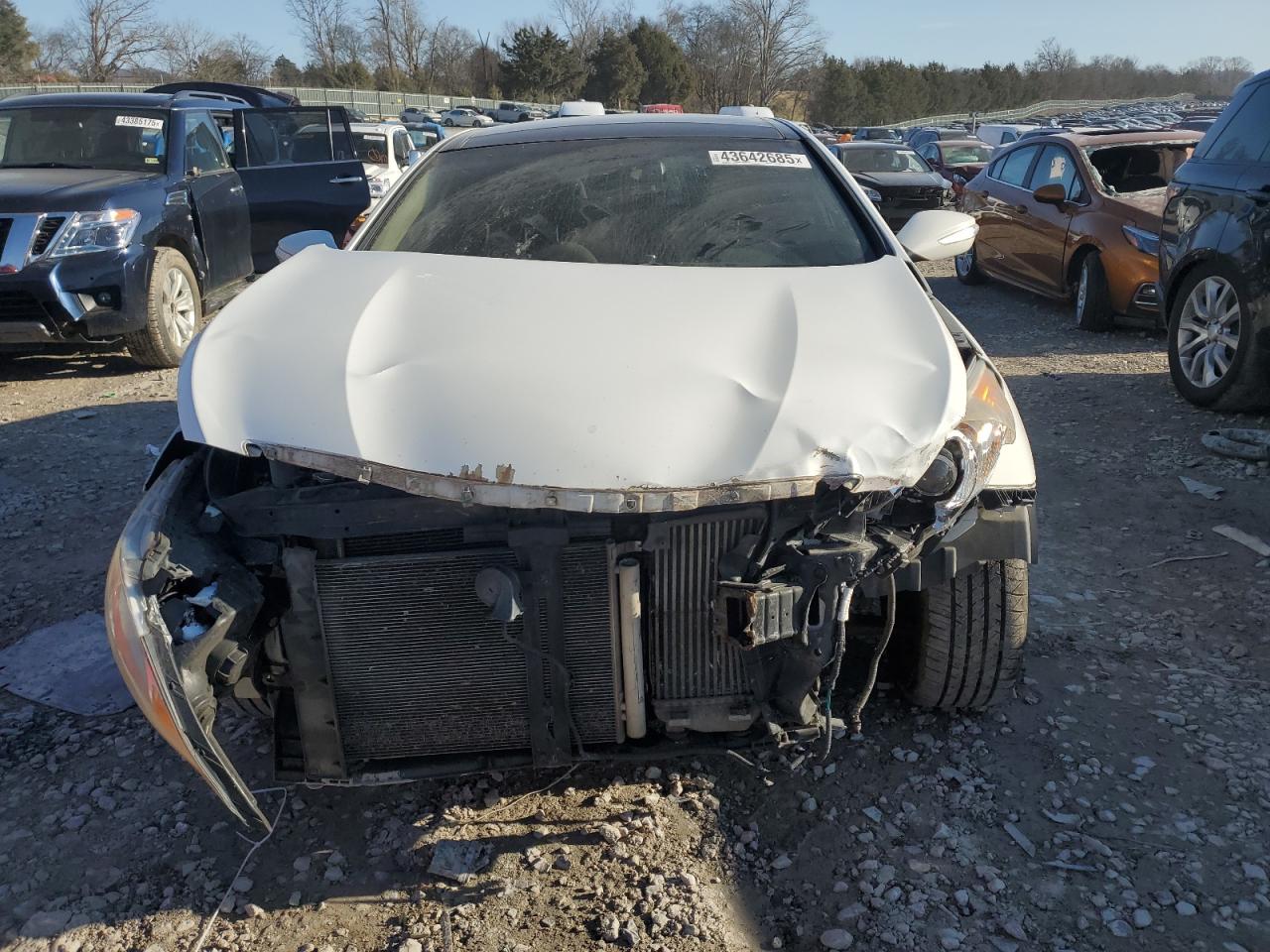 2012 Hyundai Sonata VIN 5NPEC4AB1CH451014 Copart auction photo, front end damage thumbnail 5