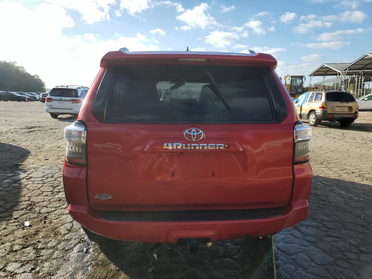 2014 Toyota 4Runner VIN JTEZU5JR2E5081255 Copart auction photo, all over damage thumbnail 6