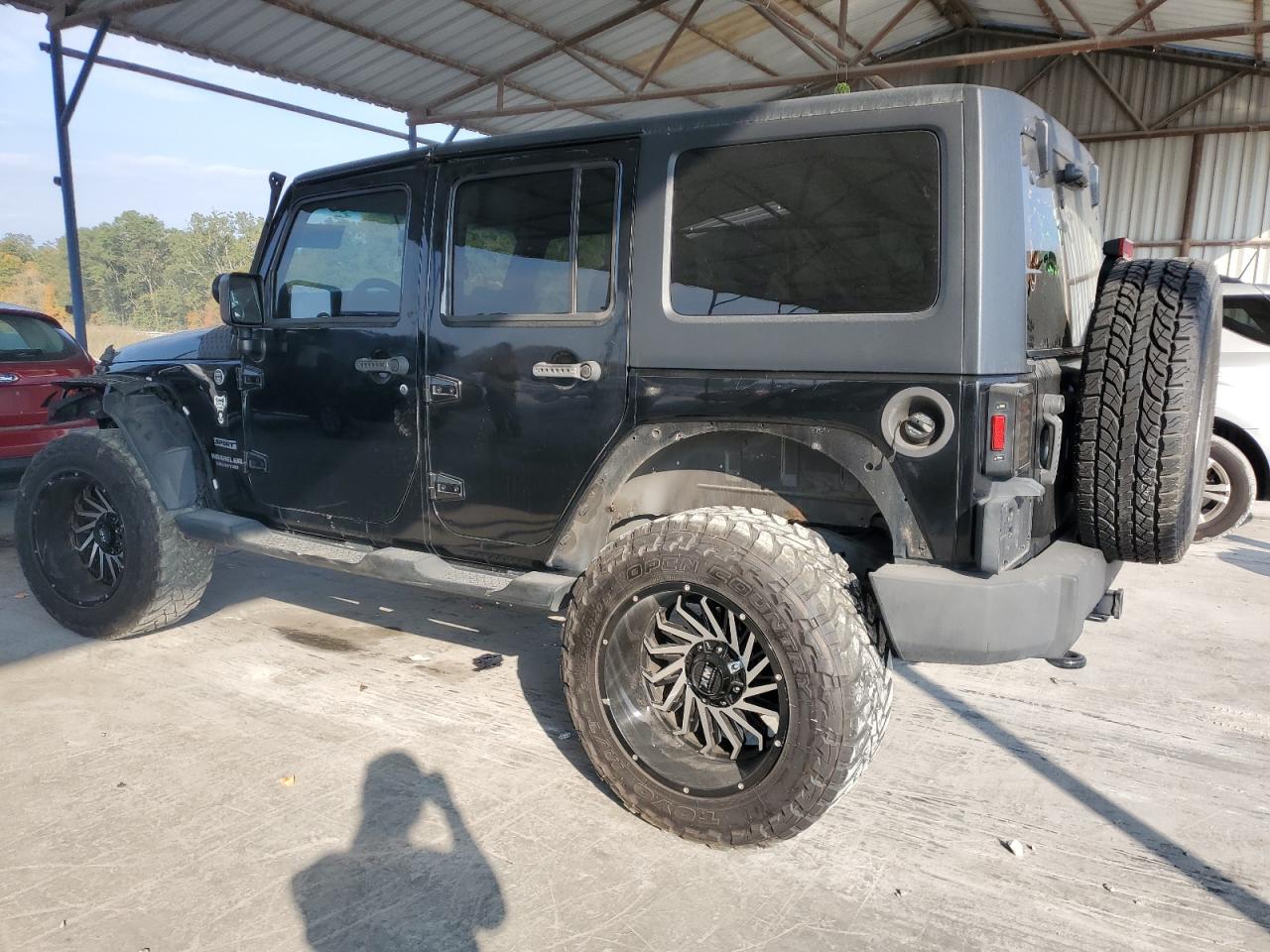 2011 Jeep Wrangler VIN 1J4BA3H1XBL565579 Copart auction photo, side damage thumbnail 2