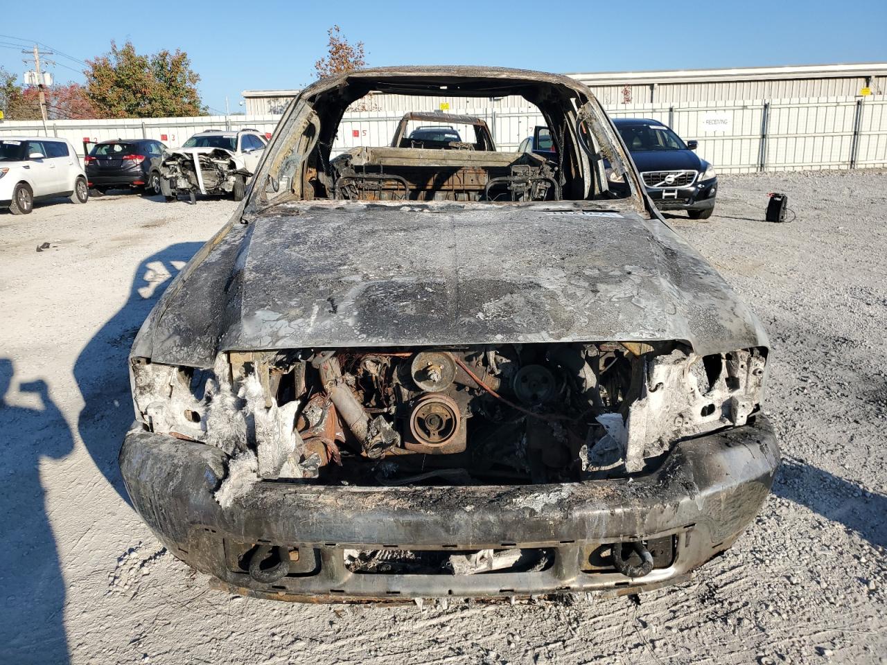 2003 Ford F250 VIN 1FTNX21F83EA39880 Copart auction photo, burn / burn - interior damage thumbnail 5