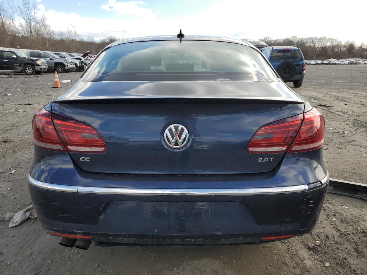 2013 Volkswagen Passat CC VIN WVWBP7AN3DE526932 Copart auction photo, front end / minor dent/scratches damage thumbnail 6
