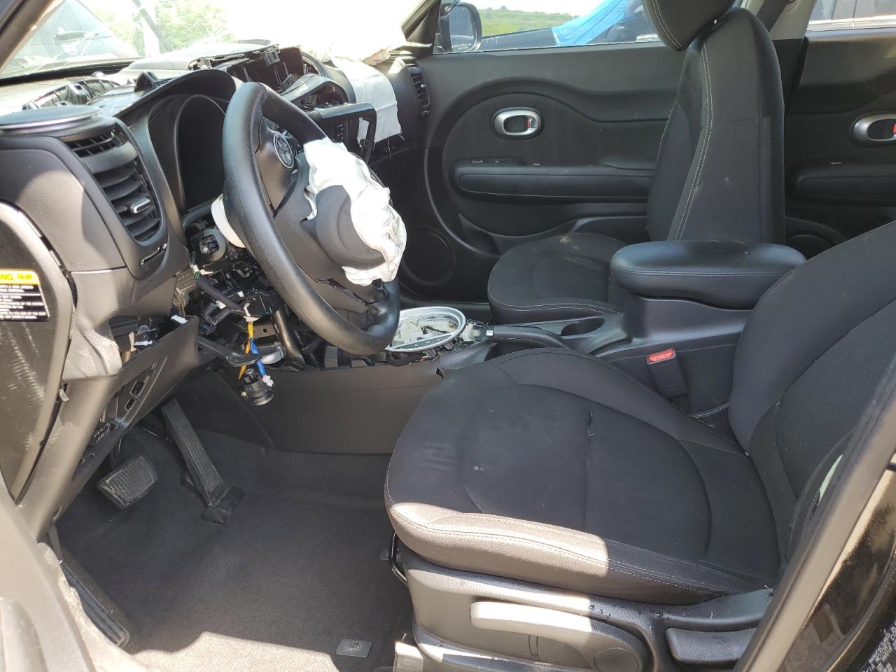 2019 KIA Soul VIN KNDJN2A20K7692014 Copart auction photo, all over damage thumbnail 7