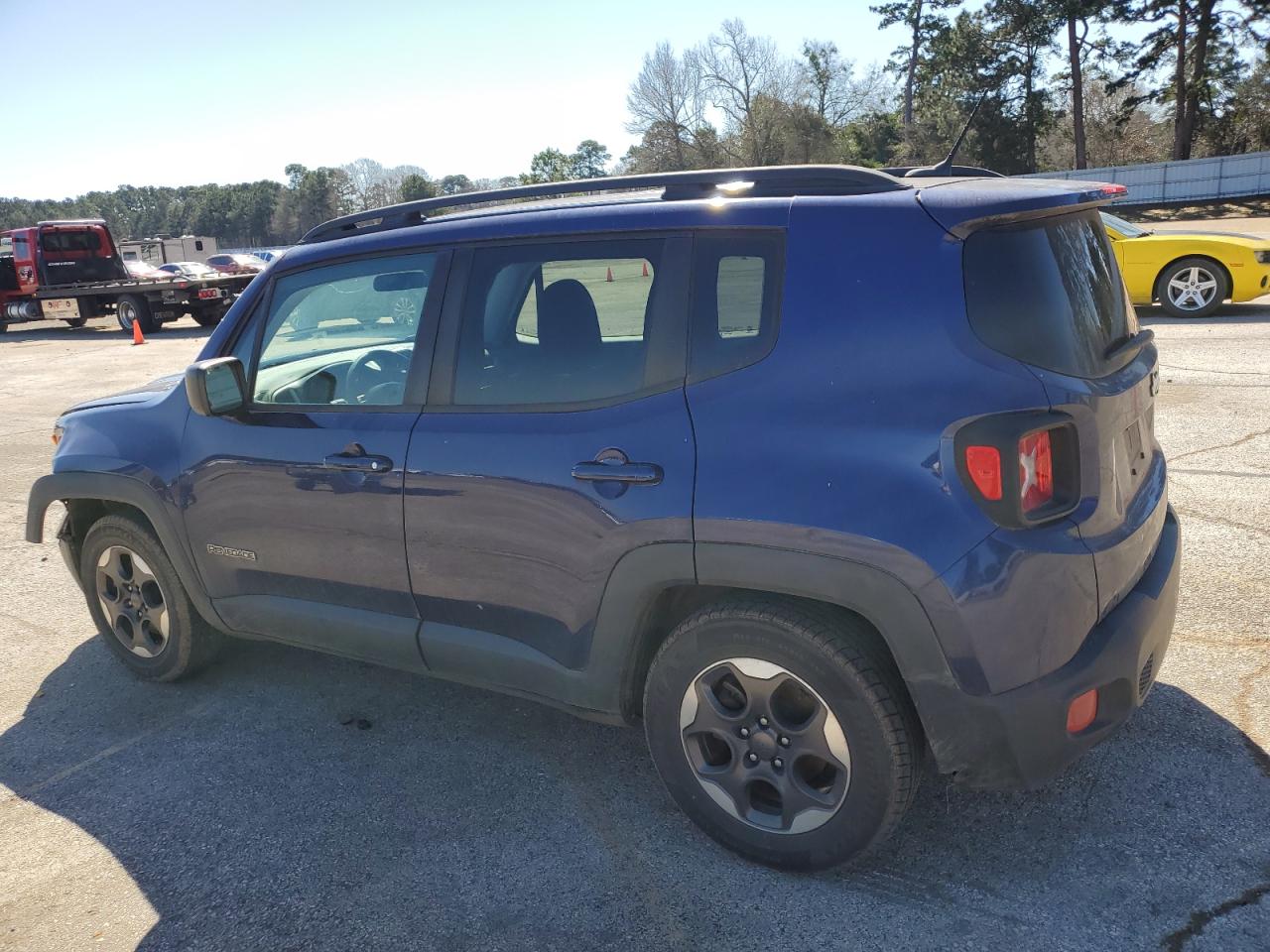 2017 Jeep Renegade VIN ZACCJAAB1HPF90621 Copart auction photo, front end / minor dent/scratches damage thumbnail 2