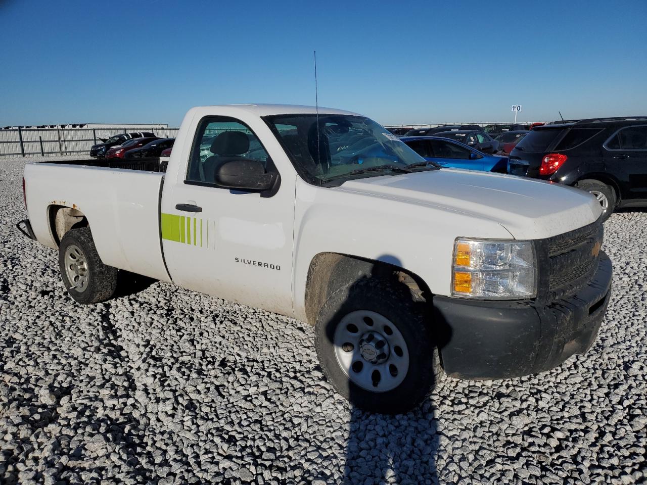 2012 Chevrolet Silverado VIN 1GCNCPEA2CZ196272 Copart auction photo, hail damage thumbnail 4