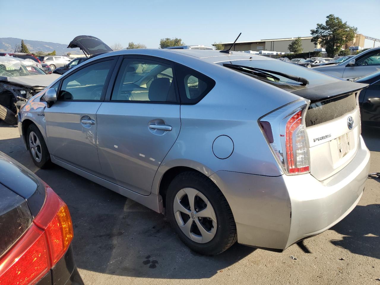 2012 Toyota Prius VIN JTDKN3DU0C5412810 Copart auction photo, front end damage thumbnail 2
