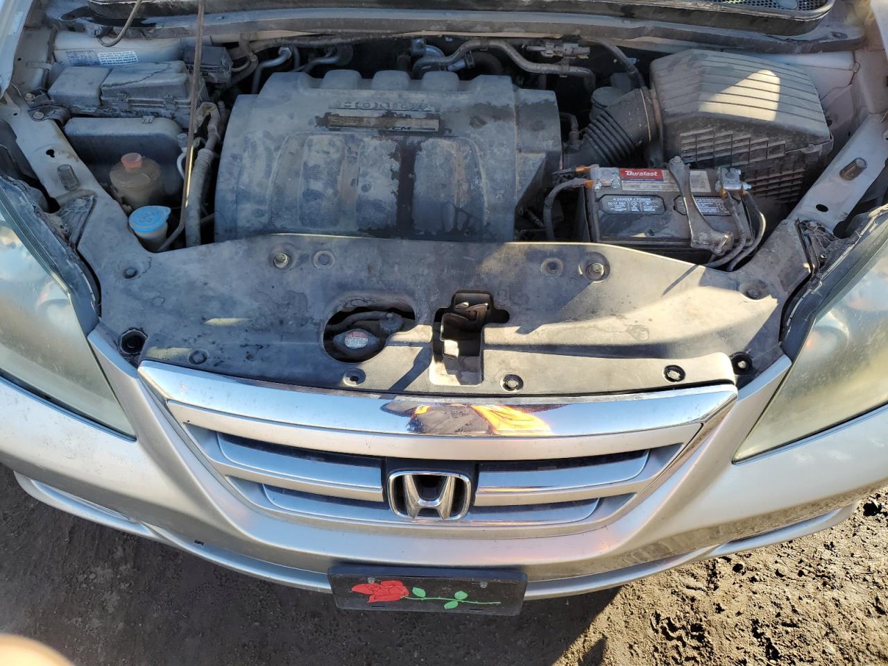 2005 Honda Odyssey VIN 5FNRL38895B081342 Copart auction photo, side / rear end damage thumbnail 12