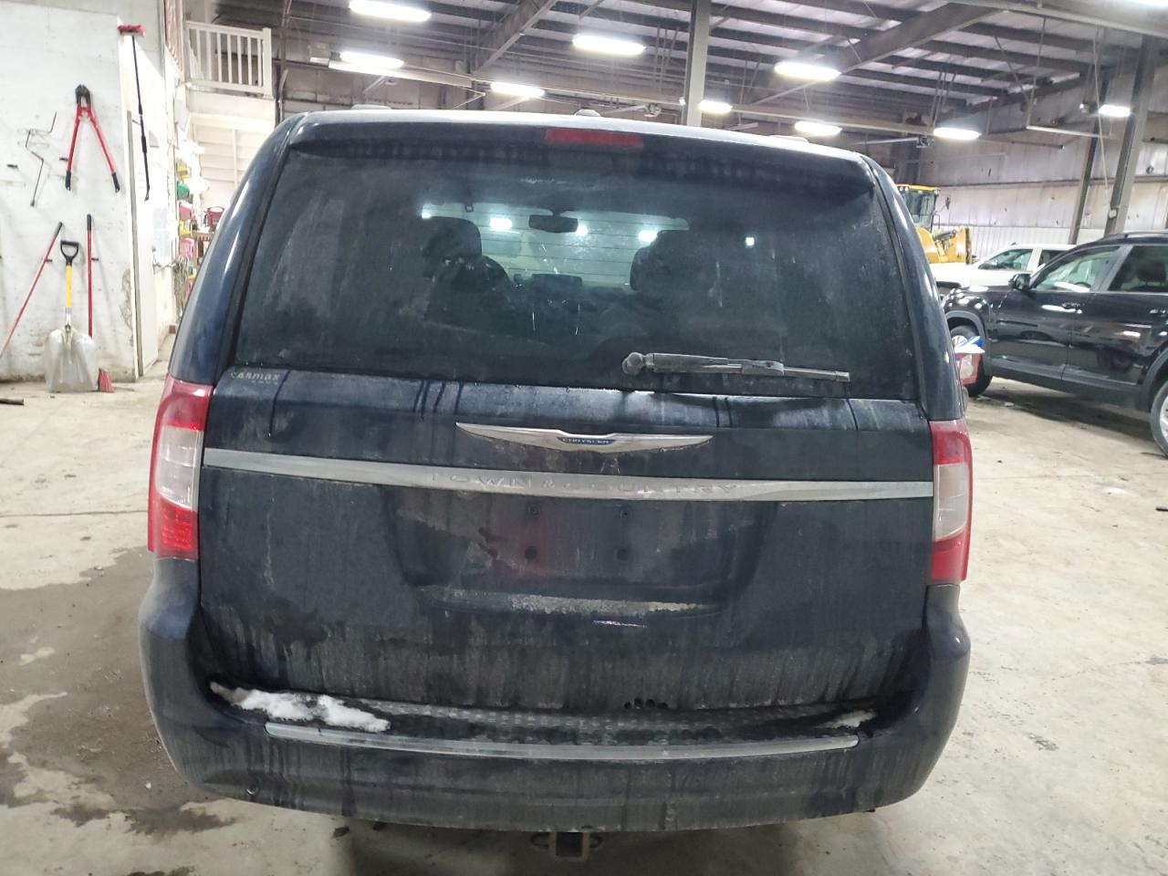 2013 Chrysler Town & Country VIN 2C4RC1CG7DR590271 Copart auction photo, undercarriage / front end damage thumbnail 6