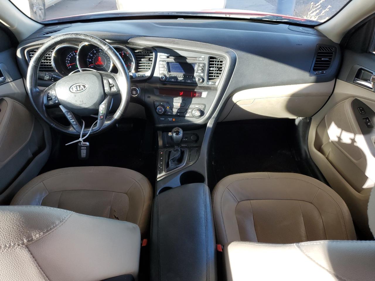 2011 KIA Optima VIN KNAGN4A72B5131601 Copart auction photo, front end damage thumbnail 8