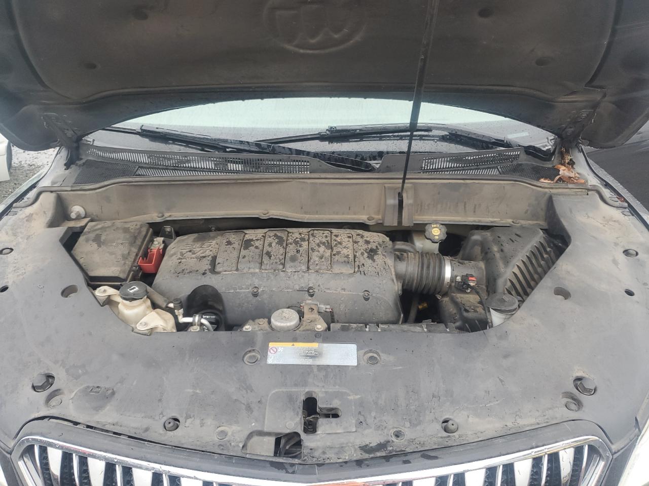 2016 Buick Enclave VIN 5GAKRCKD2GJ168390 Copart auction photo, side / front end damage thumbnail 12