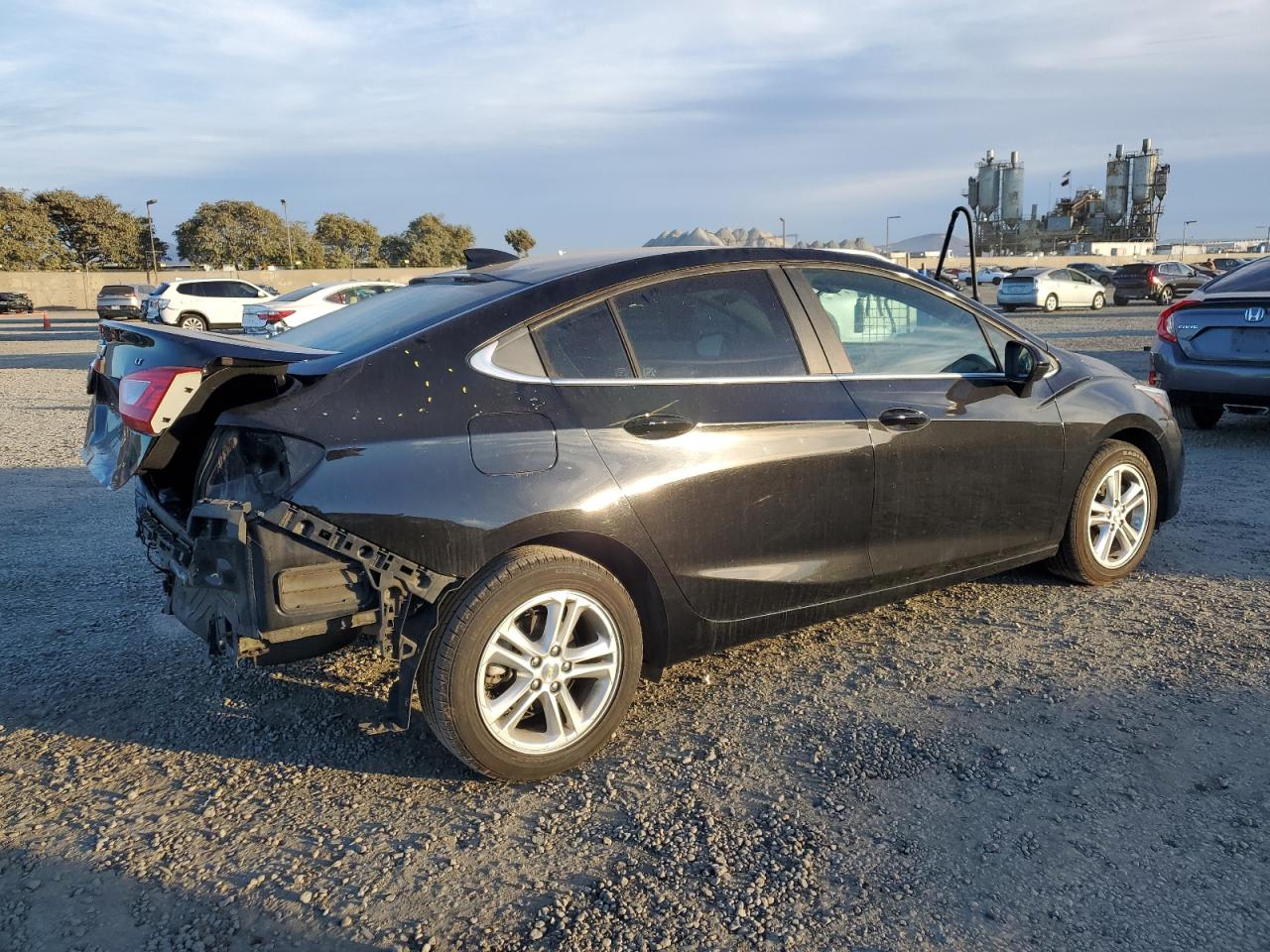2017 Chevrolet Cruze VIN 1G1BE5SM0H7193740 Copart auction photo, rear end / minor dent/scratches damage thumbnail 3