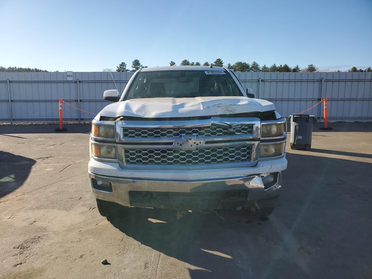 2014 Chevrolet Silverado VIN 1GCVKREC8EZ110062 Copart auction photo, front end damage thumbnail 5