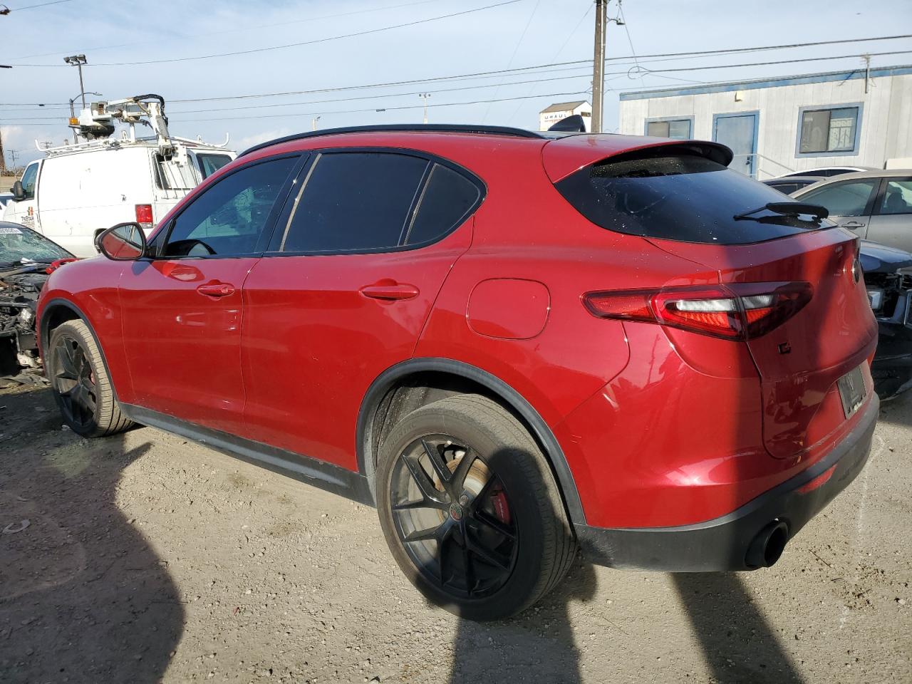 2018 Alfa Romeo Stelvio VIN ZASFAKBN0J7B94993 Copart auction photo, front end damage thumbnail 2