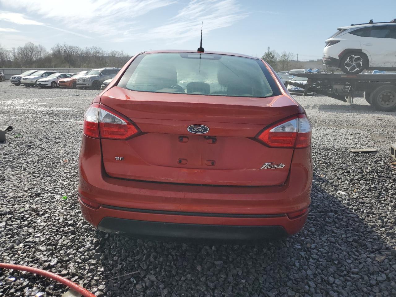 2018 Ford Fiesta VIN 3FADP4BJ7JM113202 Copart auction photo, front end damage thumbnail 6