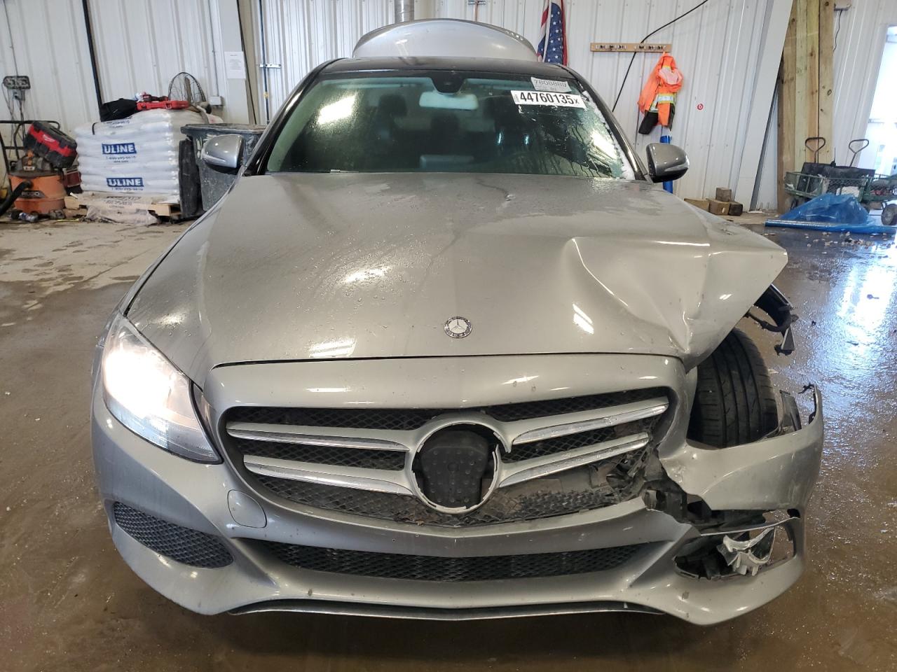 2015 Mercedes-Benz C-klasse VIN 55SWF4KB6FU022771 Copart auction photo, front end damage thumbnail 5
