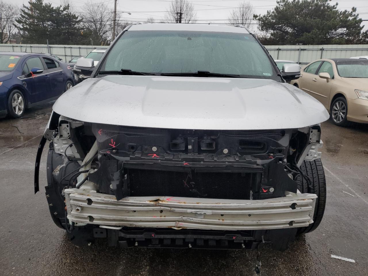 2016 Ford Explorer VIN 1FM5K8F82GGA46521 Copart auction photo, front end damage thumbnail 5