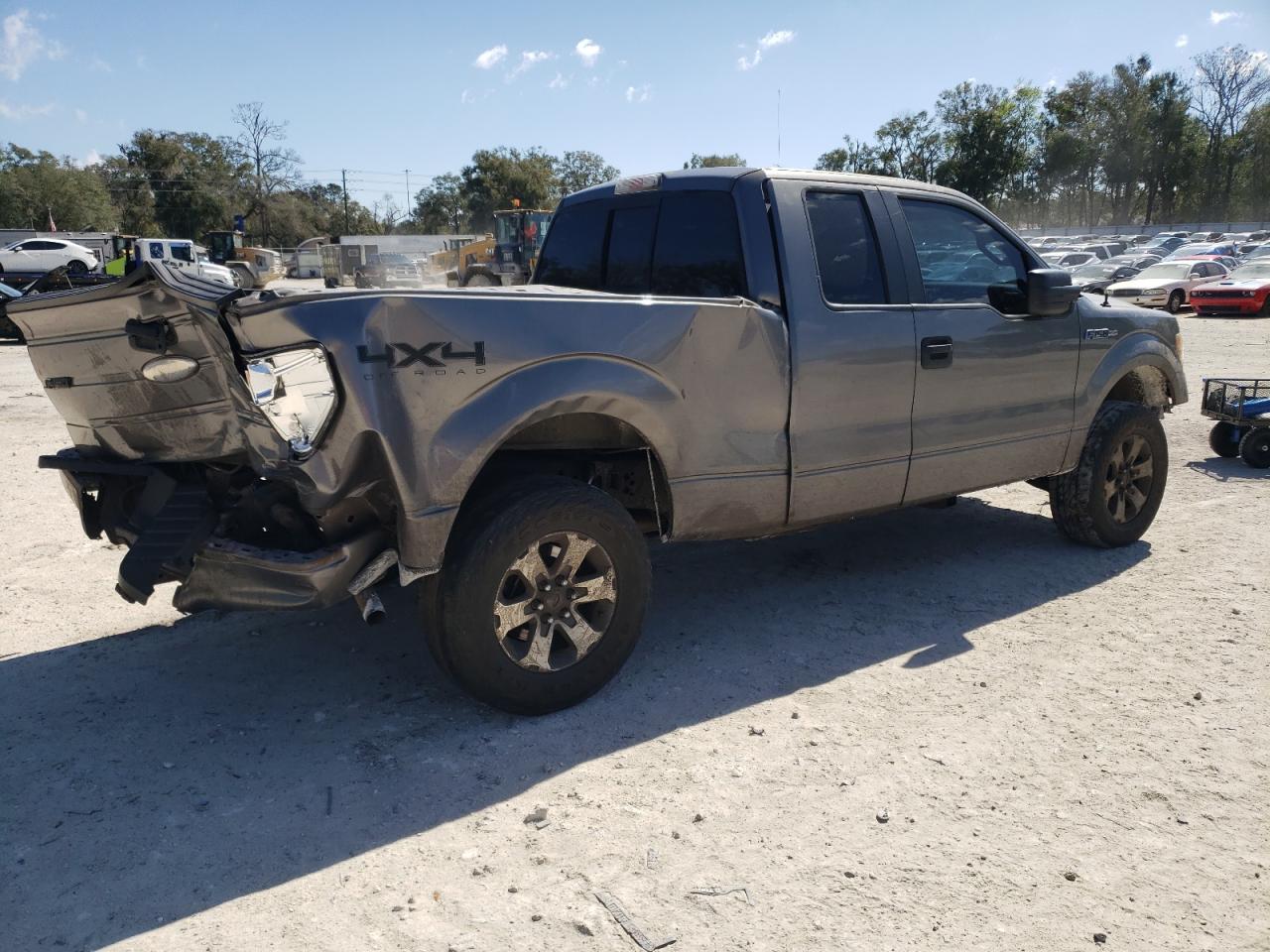 2012 Ford F-150 VIN 1FTFX1EF4CFA52211 Copart auction photo, rear end / front end damage thumbnail 3