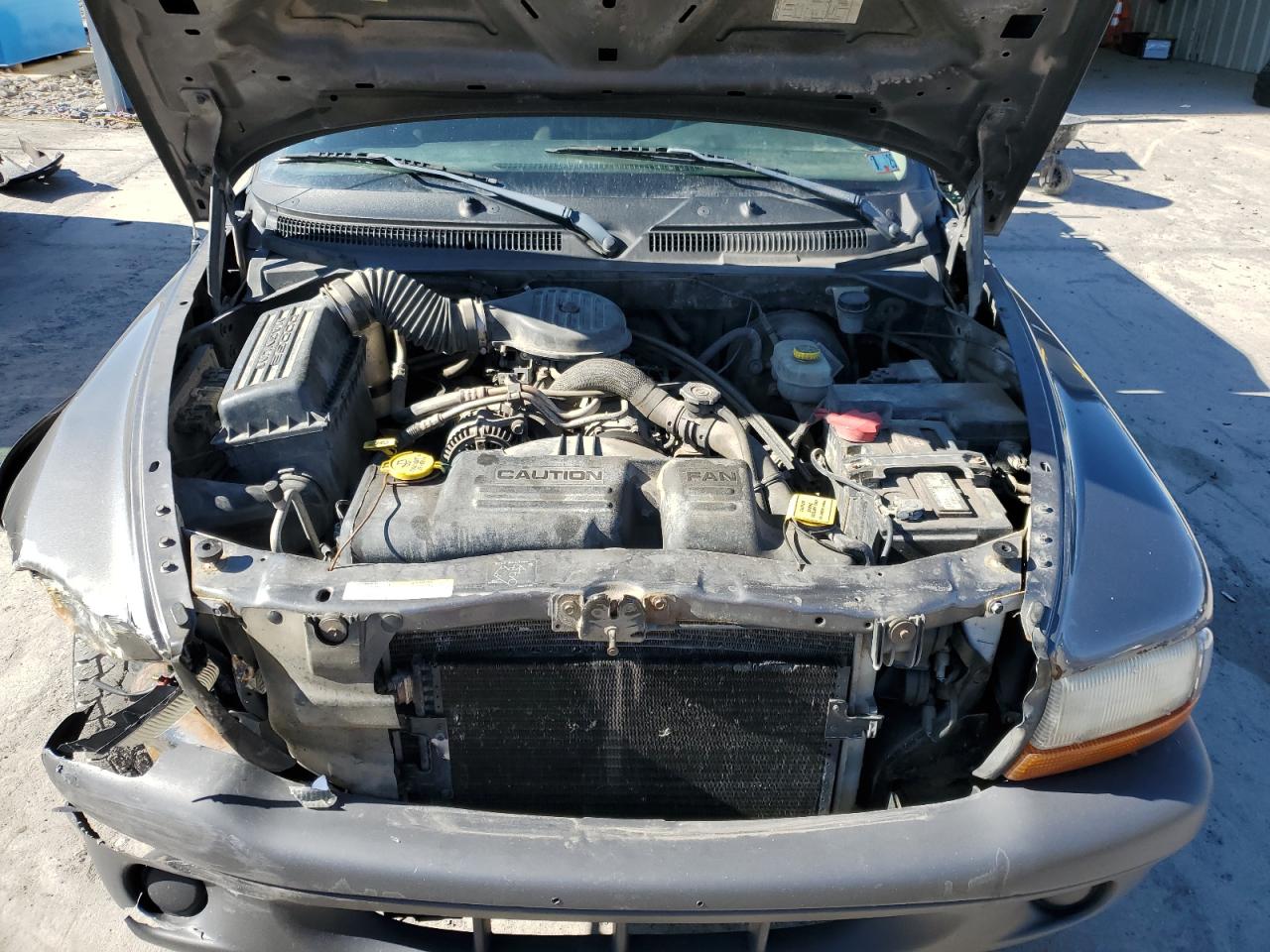 2003 Dodge Dakota VIN 1D7FL16X23S157474 Copart auction photo, front end damage thumbnail 11