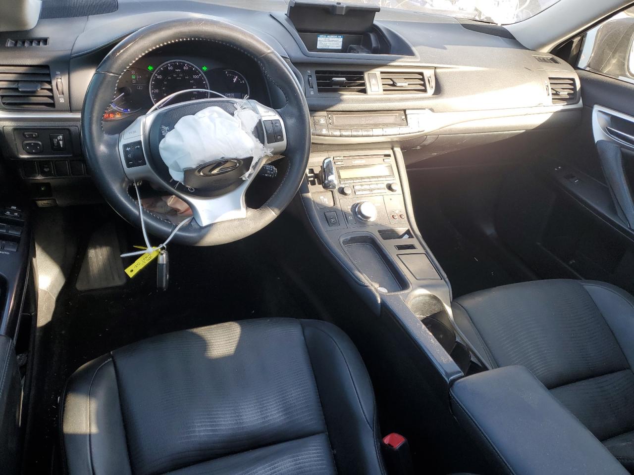 2012 Lexus CT VIN JTHKD5BH4C2093139 Copart auction photo, front end damage thumbnail 8