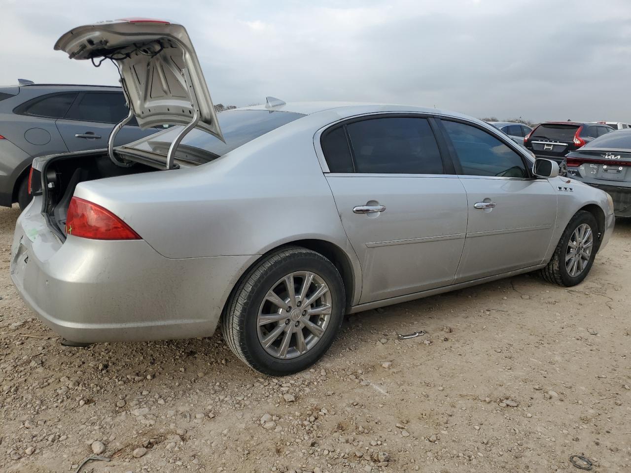 2009 Buick Lucerne VIN 1G4HD57M19U125779 Copart auction photo, rear end / minor dent/scratches damage thumbnail 3