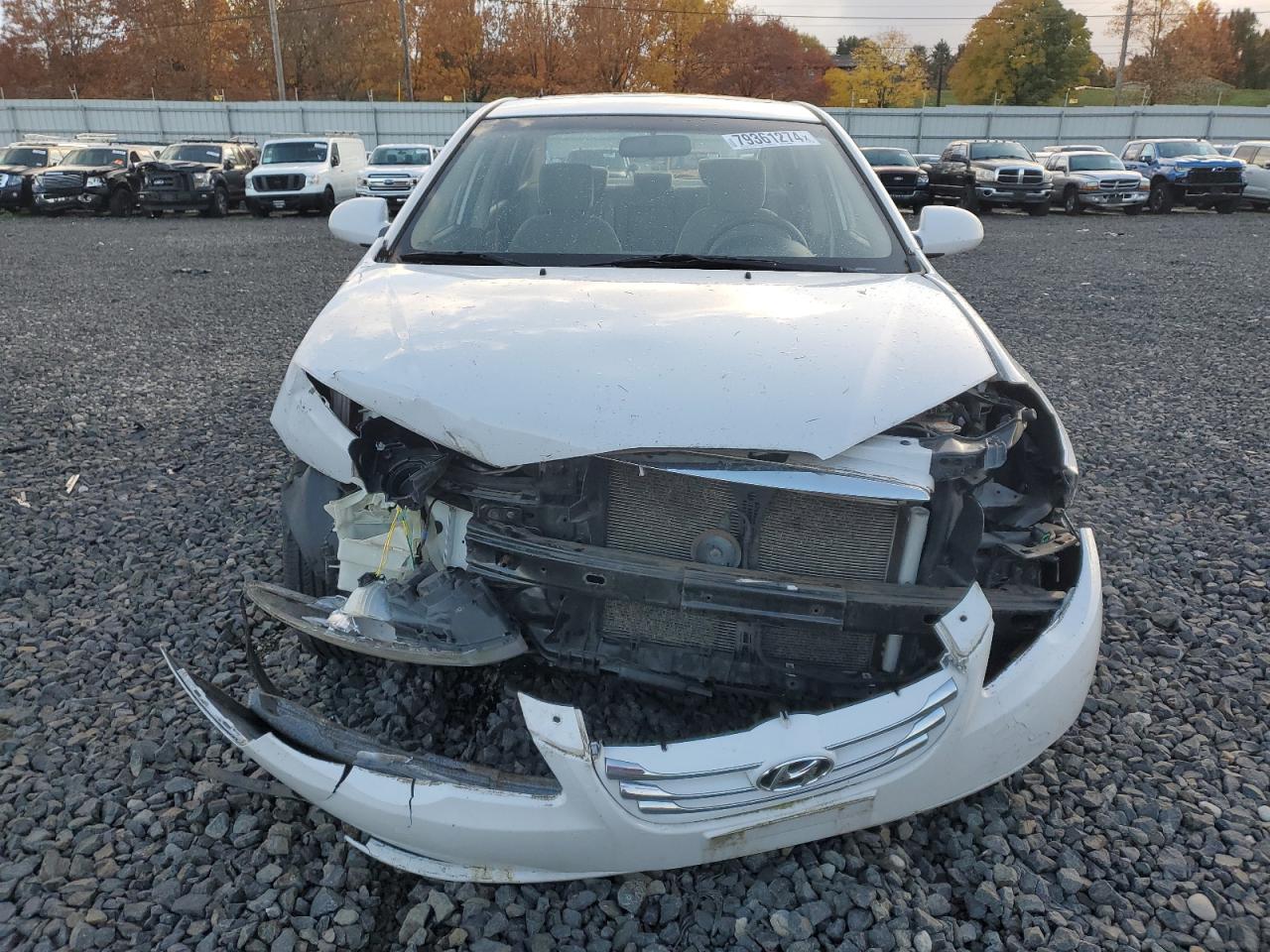 2010 Hyundai Elantra VIN KMHDU4AD3AU073545 Copart auction photo, front end damage thumbnail 5