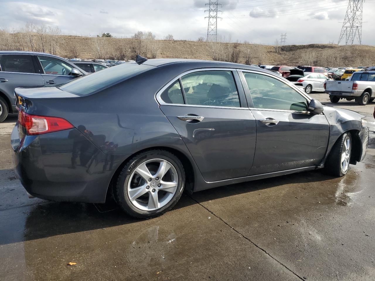 2013 Acura TSX VIN JH4CU2F60DC004724 Copart auction photo, front end damage thumbnail 3