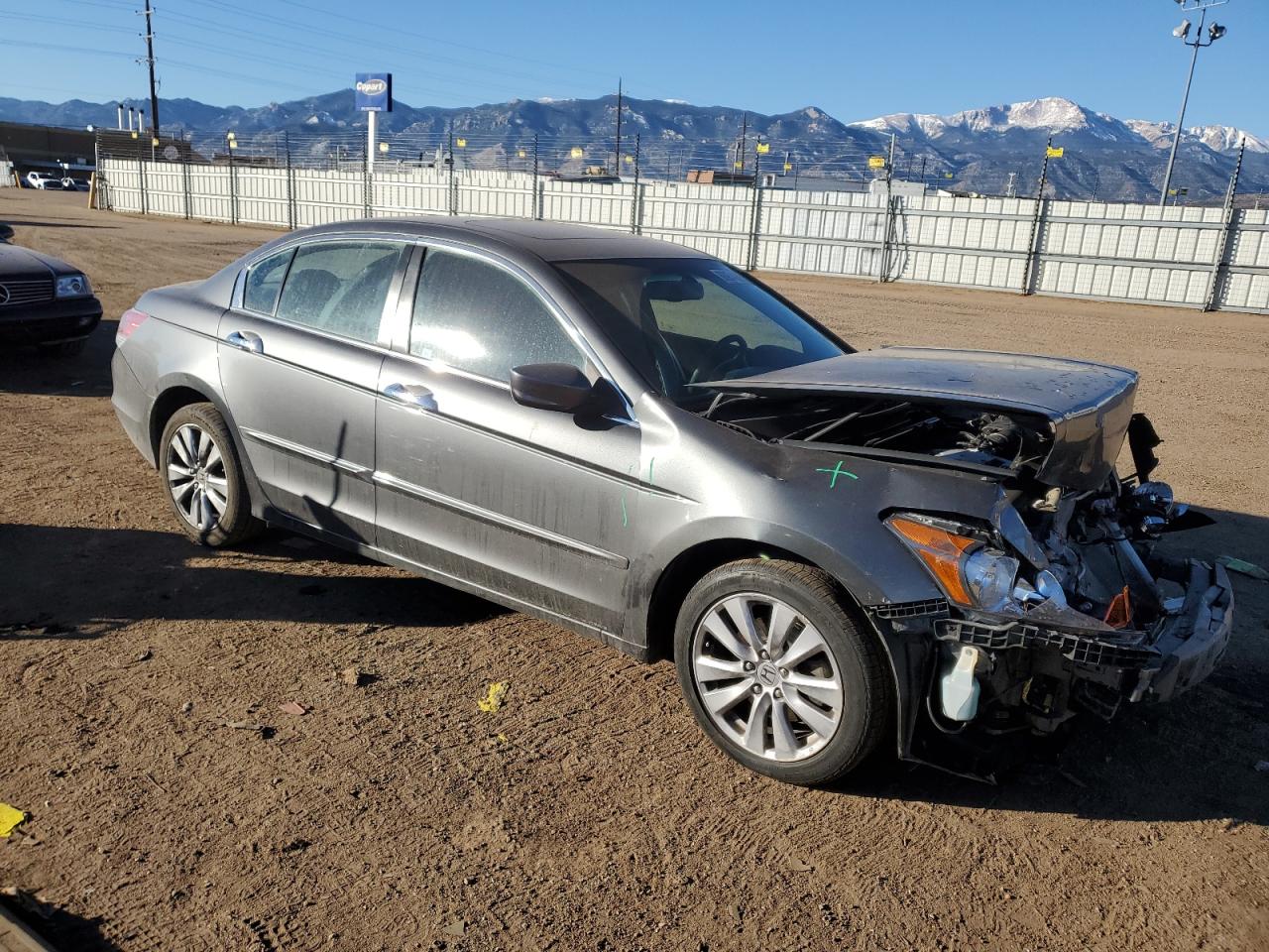 2012 Honda Accord VIN 1HGCP3F88CA005695 Copart auction photo, front end / rear end damage thumbnail 4
