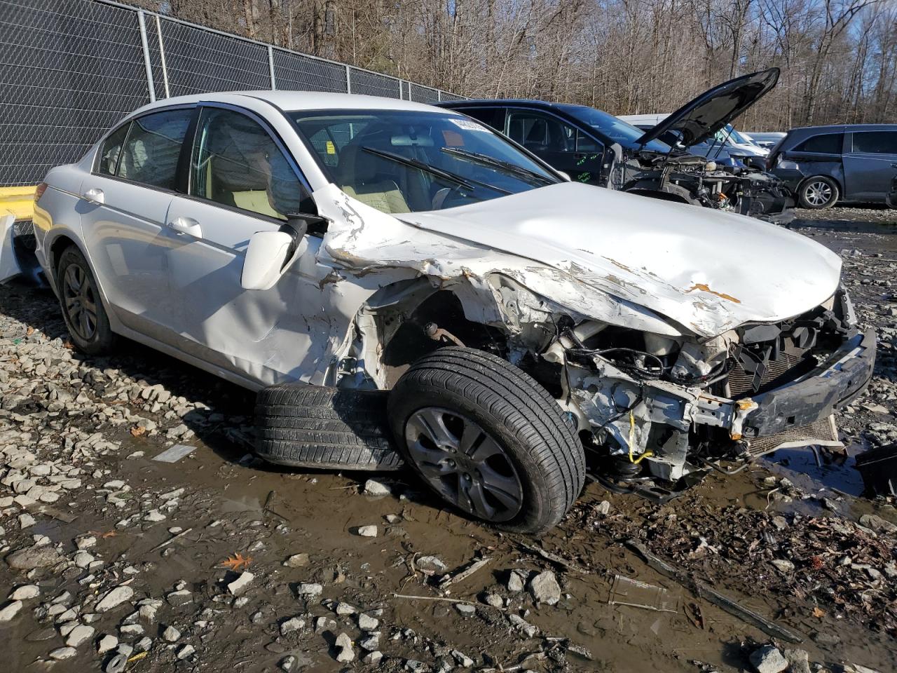 2012 Honda Accord VIN 1HGCP2F65CA034502 Copart auction photo, side / undercarriage damage thumbnail 4
