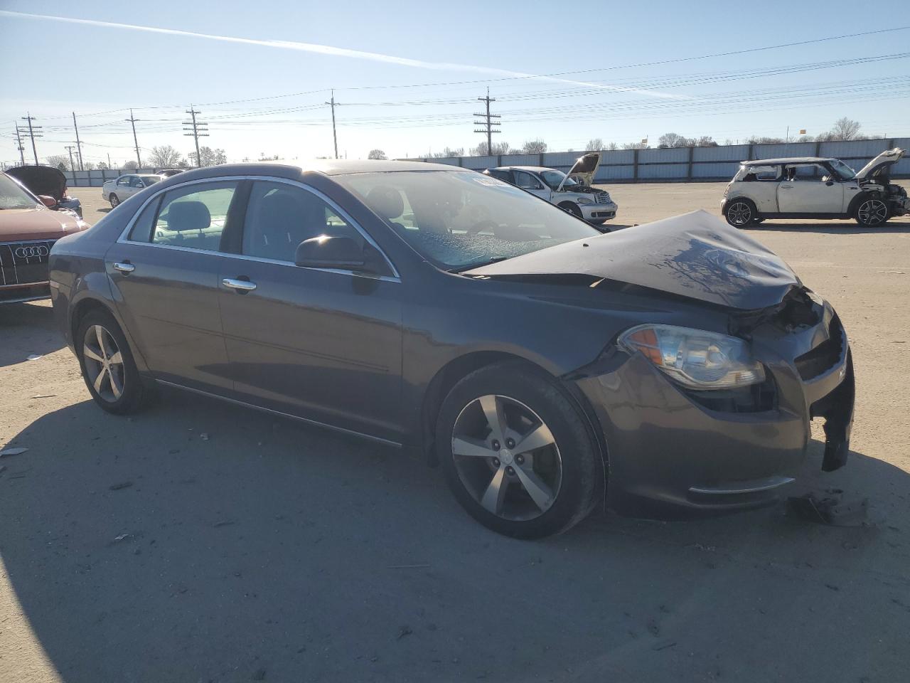2012 Chevrolet Malibu VIN 1G1ZC5E06CF384431 Copart auction photo, front end damage thumbnail 4