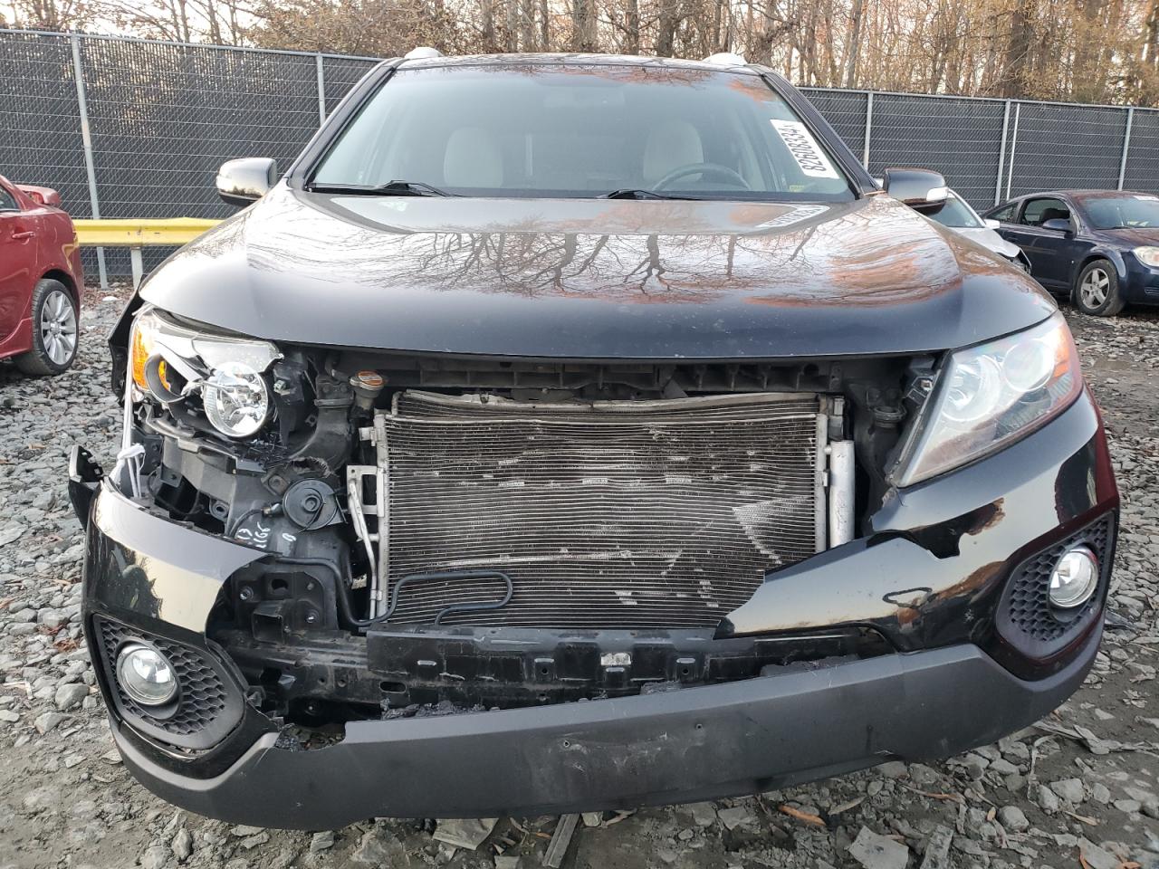 2013 KIA Sorento VIN 5XYKT3A60DG315515 Copart auction photo, front end damage thumbnail 5