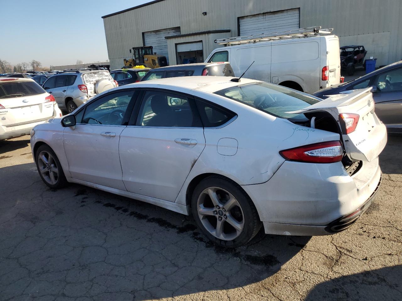 2016 Ford Fusion VIN 3FA6P0H91GR247875 Copart auction photo, rear end damage thumbnail 2