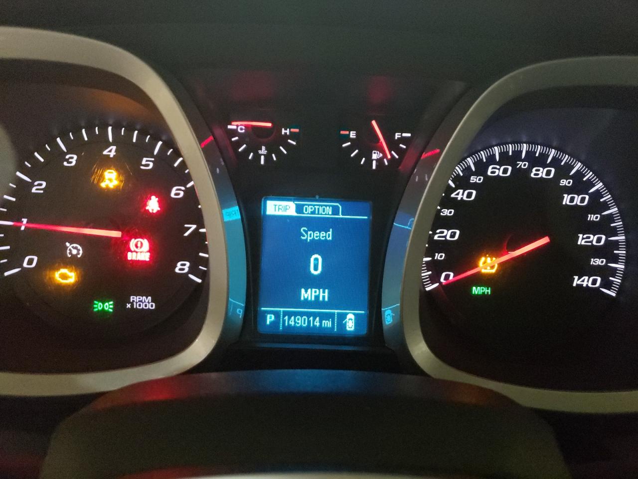 2014 Chevrolet Equinox VIN 2GNFLEEK0E6204943 Copart auction photo, all over damage thumbnail 9